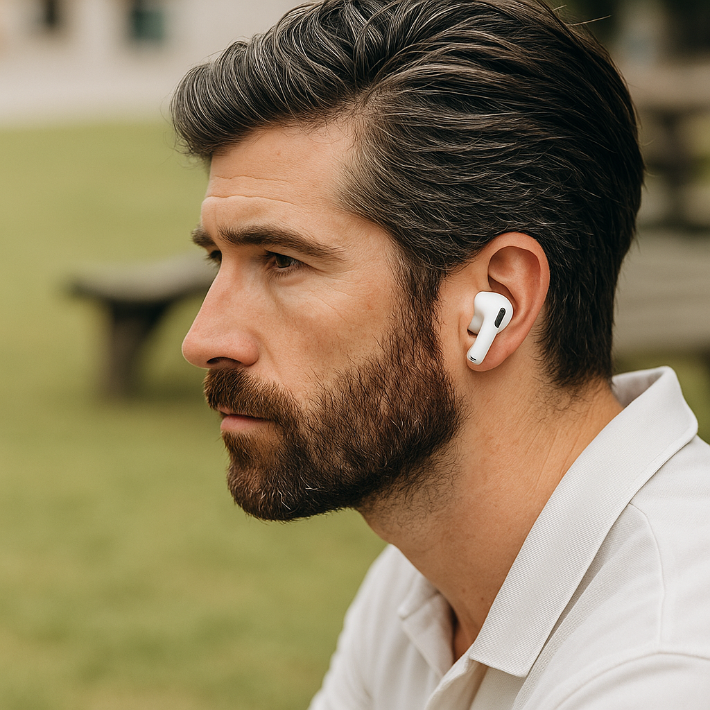 Wireless Noise-Cancelling Earbuds with Charging Case
