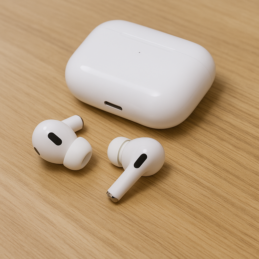 Wireless Noise-Cancelling Earbuds with Charging Case
