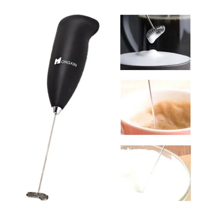 Mini Electric Coffee Frother & Egg Beater – Battery Operated